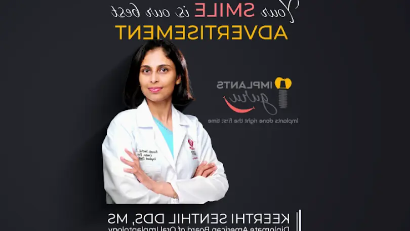 Rancho Mirage Implants Guru - Keerthi Senthil DDS, MS