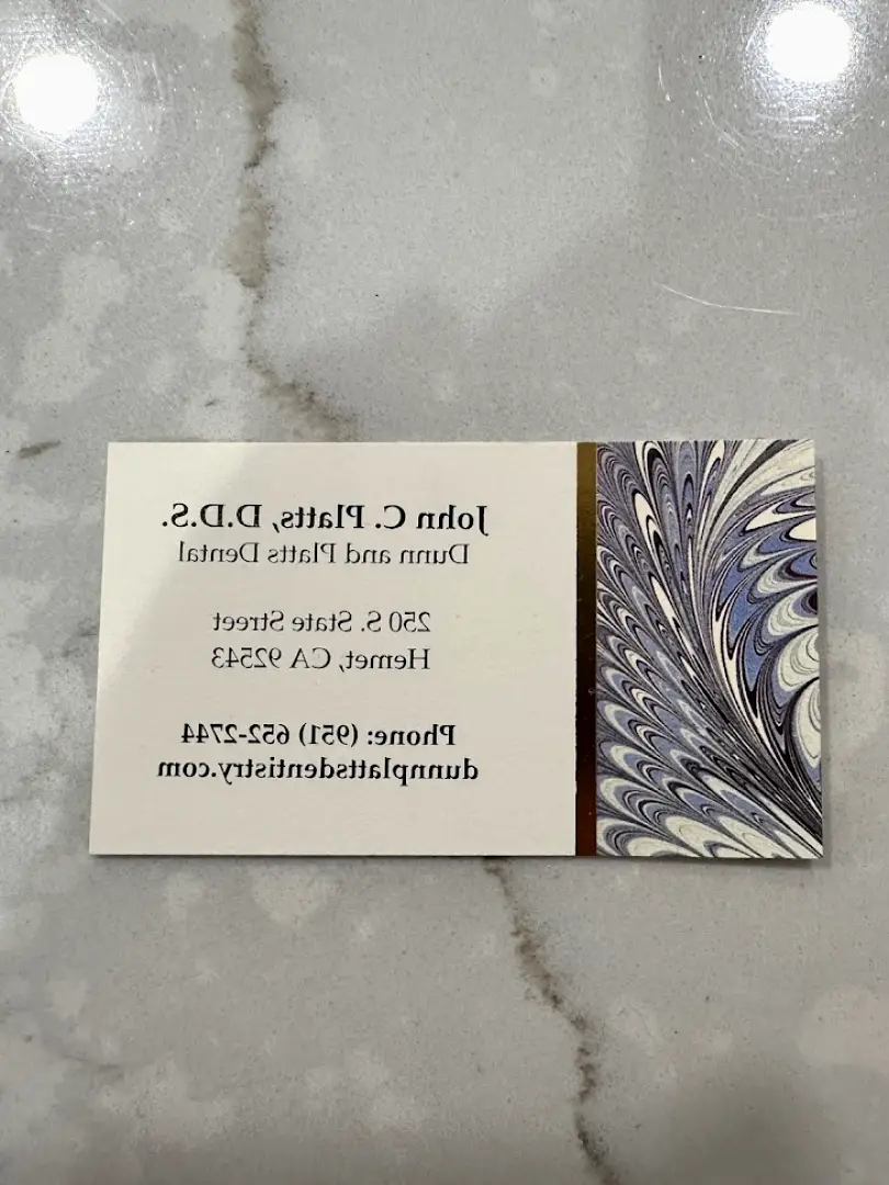 Hemet Dunn & Platts Dental